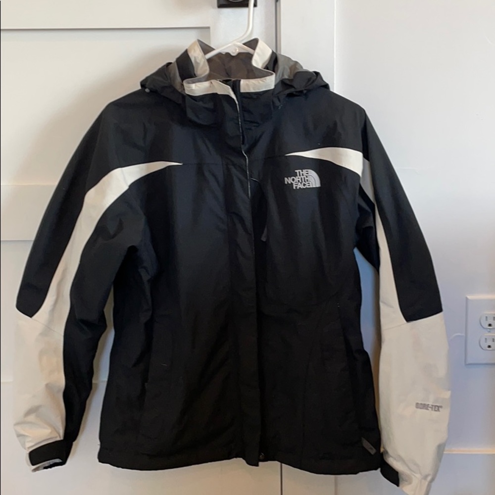 Women’s North Face  Coat with Fleece Liner- Small